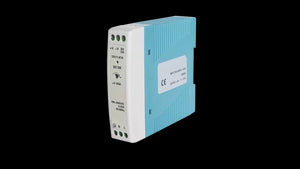 Teltonika Din Rail Supply, 20W, Input Voltage 100-24 VoltsAC, Output Voltage 12 VoltsDC, 35mm DIN-R, Compatible with RUT/X, TRB1/2 series, TSW010/304