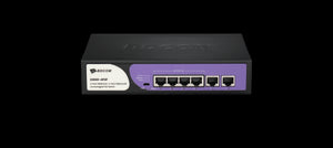 Bdcom 4-Port 100M Unmanaged PoE Switch (4-Port PoE + 2-Port 100Mbps RJ45) 60W PoE Budget, Built-in AC power supply, DIP Function, Desk-top enclosure