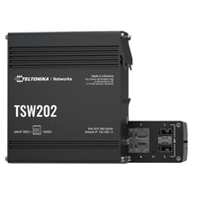 Load image into Gallery viewer, Teltonika Industrial Managed PoE+ Switch, Gigabit Ethernet ports providing 30W of power each, 8 x port PoE+ switch with 2 x SFP, L2 with additional L3
