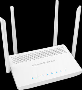 Grandstream Enterprise Wi-Fi 5 Small-Medium-Business SFP router 2x2 Wi-Fi 5, GWN.Cloud, 1x GbE SFP WAN, 1x GbE WAN/LAN, 3x GbE LAN, advanced VPN, QOS