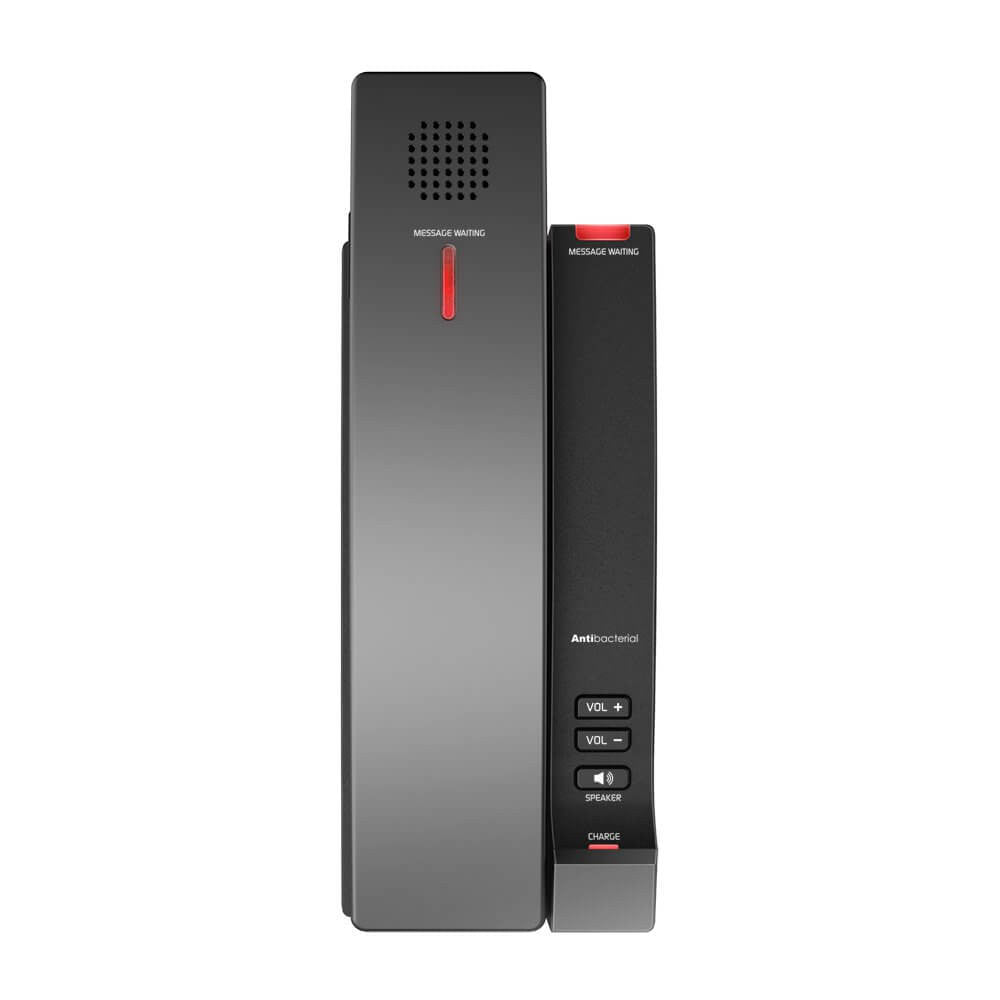 Snom HD101 IP phone, Cordless DECT handset, 1 line VoIP Phone, 1x Gigabit Ethernet, PoE, Anti-bacterial housing, 6 Programmable keys, Snom-HD101