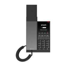 Load image into Gallery viewer, Snom HD351W WiFi IP phone, Cordless DECT handset, 1 line, 2x Gigabit Ethernet, PoE, WiFi, Anti-bacterial housing, 11 Programmable keys, Snom-HD351W
