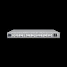 Load image into Gallery viewer, Ubiquiti UniFi - Pro Max, 48 Port with 720W PoE, Etherlighting ports that illuminate to indicate port location, speed/link, and native VLAN/network
