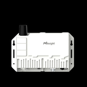 Milesight Solar LoRaWAN Gateway, LTE, 1x Nano SIM, Built-in Rechargable Batteries, 45W Solar Panel and Mounting Bracket, IP67-rated Weather-resistant