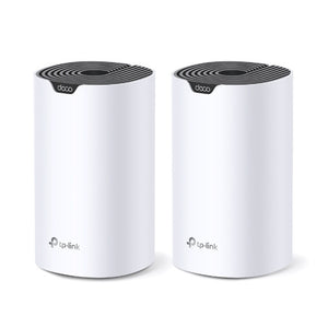 TP-Link AC1900 router Whole Home Mesh Wi-Fi System (2 Pack), 600 Mbps at 2.4 GHz +1300 Mbps at 5 GHz, 3× Gb Ports (WAN/LAN auto-sensing)