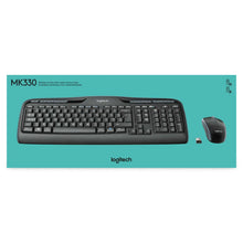 Load image into Gallery viewer, Logitech 920-003989 Wireless Combo MK330 - LOGI Wireless Keyboard and Mouse Combo Nano USB Not unifying low profile keys
