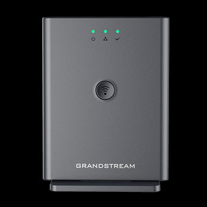 Grandstream DECT Base only, compatible with DP720, DP722 or DP730, Up to 5 Handsets, 4 concurrent Calls, 10 SIP accounts, DP755 VoIP DECT Base