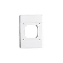 Load image into Gallery viewer, Acconet IoT 4x2  Smart Wall Switch Adapter Plate, White, 100mm x 50mm, Compatible with AQ-CTRL-SW2-Wall-NEU, AQ-CTRL-SW2-Wall-Non, AJAX-SB-1-Gang-W
