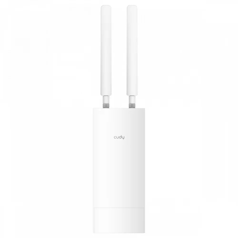 Cudy Dual Band WiFi 5 1200Mbps Outdoor Access Ethernet Point, Dual-Band Wi-Fi 5, 1× Shielded Gigabit (PoE In), 100 Connected Devices | AP1300 Outdoor