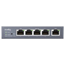 Load image into Gallery viewer, Cudy Multi-WAN 5 port Gigabit VPN Router, 1× GbE WAN, 3× GbE WAN/LAN, 1× GbE LAN, Load Blance or Link Backup Modes, VPN, Firewall, Routing | R700
