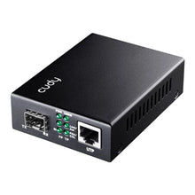 Load image into Gallery viewer, Cudy Gigabit Ethernet Media Coverter, Gigabit Ethernet RJ45 Port, 802.3at/af Mode A PoE RJ45 Option, SFP Slot, 10/100/1000Base-Tx RJ-45 port | MC220
