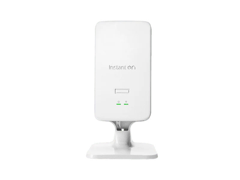 HPE Networking Instant On WiFi 6 Access Point, Dual Omni-directional 2x2 MIMO,1x 2.5GbE uplink and 4x 1GbE downlink, Built-in Wall mount or desk mount