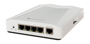 MikroTik Cloud Router Switch 4 Port 10Gbps with PoE Input, 4x10GB Ethernet, 1*GB Ethernet, dual-core ARM CPU, 2 DC jacks, 2-pin terminal CRS304-4XG-IN
