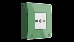 AJAX Security - Manual Call Point - Green | AJAX-CP-G