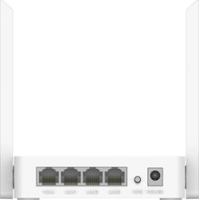 Load image into Gallery viewer, Cudy Single Band 2.4GHz 300Mbps WiFi Router, 300 Mbps Wi-Fi Speed, 4× Fast Ethernet Ports, Covers 90 m² (950 ft²), Ideal for home or office | WR300
