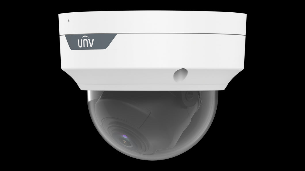 Uniview UNV Ultra H.265 2MP ColorHunter Dome Camera - UN-IPC3512LE-ADF40K-WP