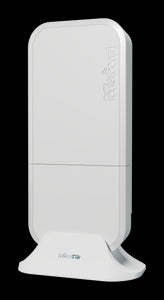 MikroTik wAP ax WiFi6 Dual-Band Weatherproof Wi-Fi Router, AX3000, Dual-core, 256MB RAM, 2 Gigabit Ethernet port, PoE-in, RouterOS L4, DC jack 12-57V