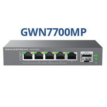 Load image into Gallery viewer, Grandstream Enterprise 5-Port Unmanaged 2.5GbE PoE Switch with 5x 2.5GbE (4 x PoE), 1x SFP+ Port, 53.5V/1.22A PSU, 57W Power Budget | GWN7700MP
