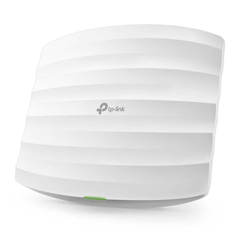 TP-Link N300 Ceiling Mount Access Point, 300Mbps at 2.4GHz, 802.11n, 1 x FE LAN, 24V Passive PoE Included, Centralized Management, TP-EAP110