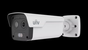 UNV - H.265 - 4MP LightHunter Dual-spectrum Thermal Network Bullet Camera - smoke, fire and Temperature