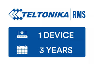 Teltonika RMS License, 1 device credit, 3 years, Enables remote management for Teltonika hardware RMS3Y