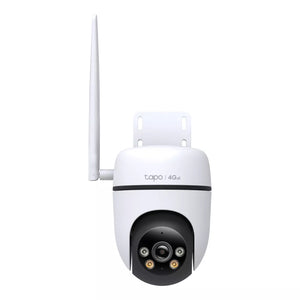 TP-Link Tapo Outdoor Pan/Tilt 4G LTE Camera, Outdoor PTZ, 4G LTE (Nano SIM Card), Starlight Color Night Vision, DC/PoE Power Supply - TAPO-C501GW