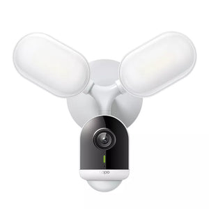 TP-Link Tapo Outdoor Smart Floodlight Camera, 2800-Lumen Ultra-Bright Floodlight, 2K QHD Live View, Motion-Activated Floodlight, IP65 - Tapo C720