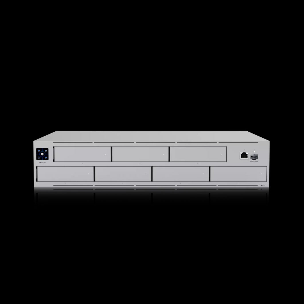 Ubiquiti UniFi NAS Pro RAID storage technology 2U rack-mount NAS
