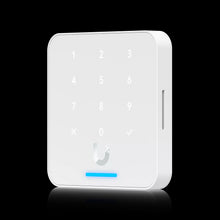 Load image into Gallery viewer, Ubiquiti UniFi Access NFC Card Reader with Keypad, NFC Card, UniFi Identity app, Touch Pass IP55 White, for use with UniFi Access control UA-G3-Flex-W
