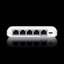 Load image into Gallery viewer, Ubiquiti UniFi Switch FLEX with 8x 2.5 Gigabit Ethernet Ports, 1x 10 GbE PoE+, 1x SFP+ Combo port, Optional USB-C Adaptor included - USW-FLEX-2.5G

