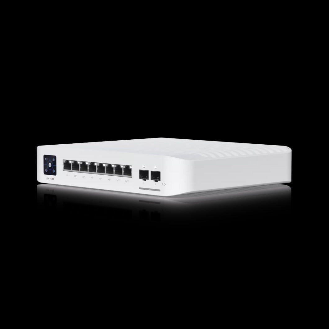 Ubiquiti UniFi Switch Pro 8 Port PoE 120W, features 1.3