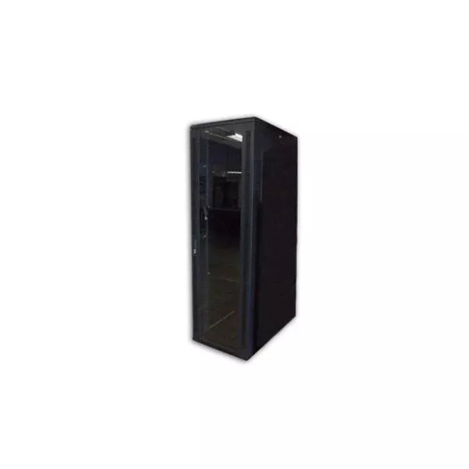 Acconet 27U Unassembled Floor Standing 1000mm Cabinet Perforated, Flat Pack, AC-CAB-27U1000-FL