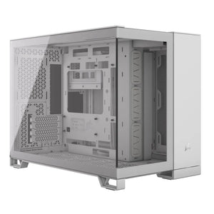 Corsair 2500X, Midi Tower, Desktop PC CASE, ATX, 18 cm, 40 cm, Micro ATX Dual Chamber PC Case; White, Width: 304 mm, Depth: 469 mm, Height: 376 mm