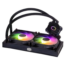 Load image into Gallery viewer, Cooler Master MasterLiquid 240L Core ARGB CPU Liquid Cooling kit, Fan diameter: 12 cm, Product colour: Black
