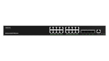 Load image into Gallery viewer, Grandstream Enterprise L3 16 port Managed GbE PoE++ Switch 240W, 16x Ethernet RJ45 + 4x SFP+, 240W PoE Power, GWN Cloud/Manager | GWN7812P
