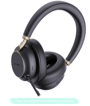 Load image into Gallery viewer, Yealink BH76 Over-ear Bluetooth Headset, Teams Certified, USB-A Connection, Business and Stylish Appearance, Multiple Microphones and Acoustic Shield
