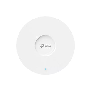 TP-Link AX3000 Ceiling Mount WiFi6 indoor Access Point, 1*Gigabit RJ45 Port, 574Mbps at 2.4GHz + 2402Mbps at 5GHz, 12V DC, 160MHz, MU-MIMO - TP-EAP653