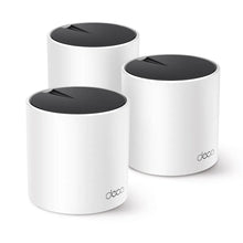 Load image into Gallery viewer, TP-Link AX3000 Whole Home Mesh WiFi 6 System, 574 Mbps at 2.4 GHz + 2402 Mbps at 5 GHz, 3x Gigabit Ports (WAN/LAN auto-sensing) | TP-DECOX55-3P
