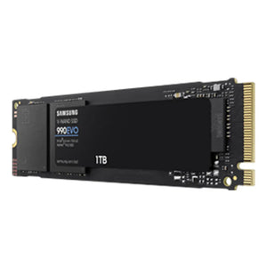 Samsung MZ-V9E1T0BW 990 EVO 1TB NVMe SSD - Read Speed up to 5000 MB/s; Write Speed to up 4200 MB/s; Random Read up to 680,000 IO