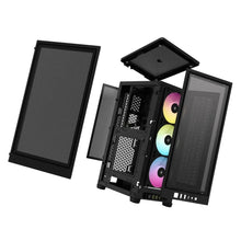 Load image into Gallery viewer, Corsair 2000D RGB ICUE Airflow Tempered Glass ITX-Tower, PC CASE, Black, AF Slim fans/SF PSU only, 2.5&quot; HDD, Width 200 mm, Depth 271 mm, Height 458 mm
