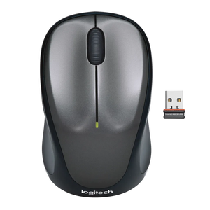 LOGI M235 Wireless Mouse (Dark Grey/Colt Matt) Nano USB receiver 3 buttons Advanced optical, 910-002201