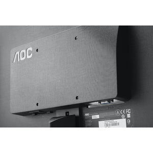 AOC-E970SWN Monitor|18.5 inch|TN HD 1366x768|Internal power supply|VGA only| NO HDMI|VESA|Internal Power Supply