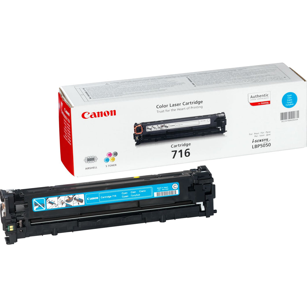 Canon 716 Toner Cartridge (Cyan)