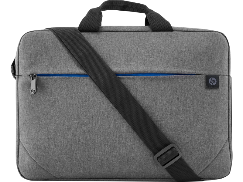 Hp Prelude 15.6in Top Load Laptop Bag, (Gray) 1 Year Limited Warranty 300d Cross-dyed Body Materials, 100% Poly (210d) 1E7D7AA