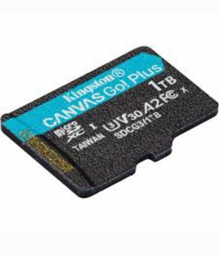 Kingston 1Tb Microsdxc Canvas Go Plus Usb Reader Sdcg3/1Tbsp
