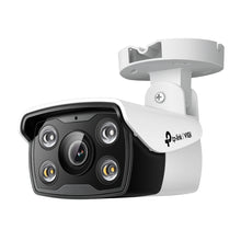 Load image into Gallery viewer, TP-Link VIGI 4MP Outdoor Full-Color Bullet Network Camera, IR/White Light, PoE/12V DC, 4 mm Fixed Lens, Built-In Mic, Speaker, micro-SD Slot, IP66
