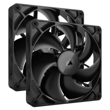 Load image into Gallery viewer, CORSAIR RX Series, iCUE LINK RX140, 140mm Fan; Dual Pack, Noise level (high speed): 36 dB, Maximum airflow: 95.7 cfm, Product colour: Black
