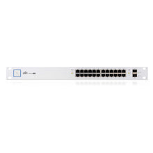 Load image into Gallery viewer, Ubiquiti UniFi - Switch, 24 ports with 250W PoE, 24 Gigabit RJ45 Ports, 2 SFP Ports, Switching Capacity: 52 Gbps, Supports PoE+ IEEE 802.3at/af
