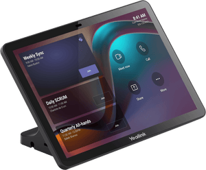 Yealink CTP25 Touch Console for A40, 10.1-inch IPS displa ensures crisp and clear visuals, fingerprint-resistant surface keeps the screen easy to use