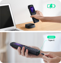Load image into Gallery viewer, Yealink AX86R Portable IP Cordless Phone with built-in Wi-Fi, IP67 protection standard, HD Voice, Al Noise Cancellation, 4 SIP accounts, Incl. Charger
